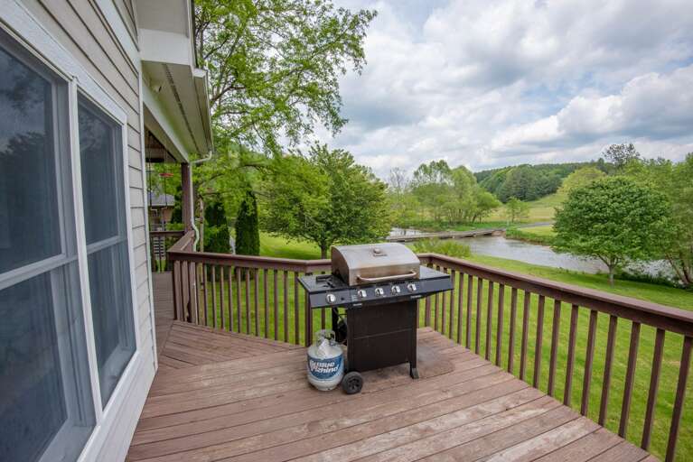 Gas grill (propane provided)...