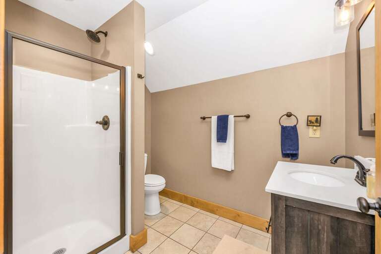 Bathroom in loft bedroom...
