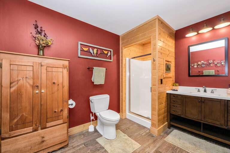 Downstairs bathroom...