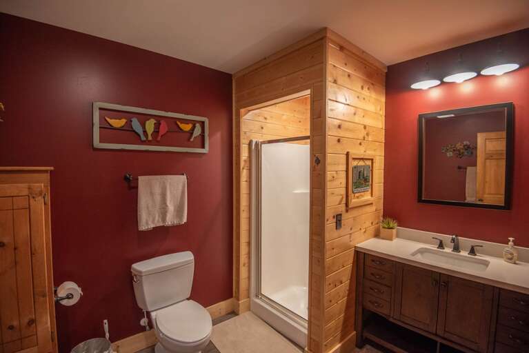 Full bathroom with Shower...