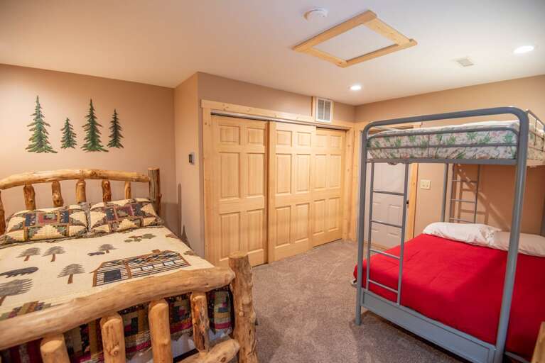 Queen + Twin over Double Bunk...