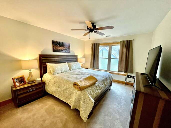 2nd King bedroom with TV & dresser to unpack and feel at home...