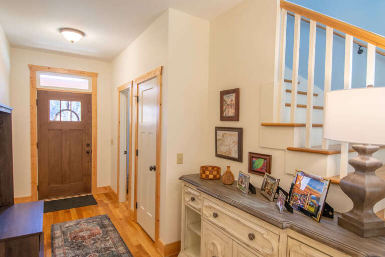 Welcome closet for coats...