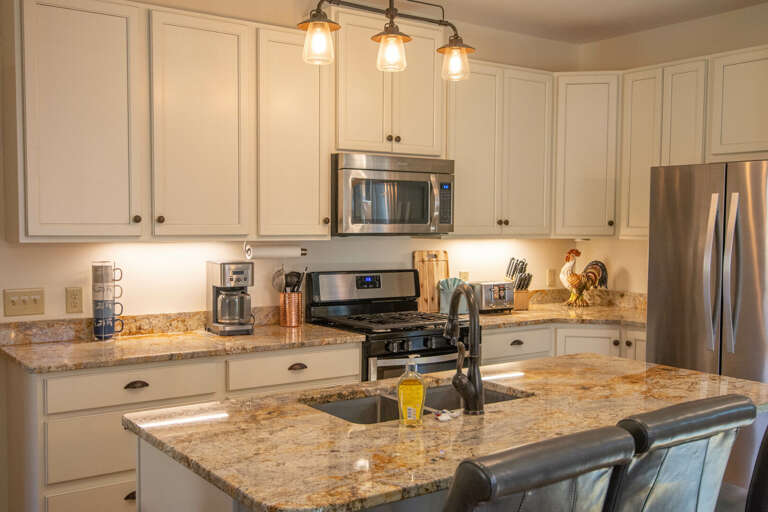 All the stainless appliances you need...