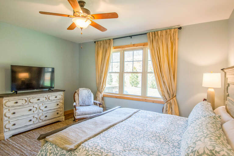 With TV and dresser to unpack and feel at home...