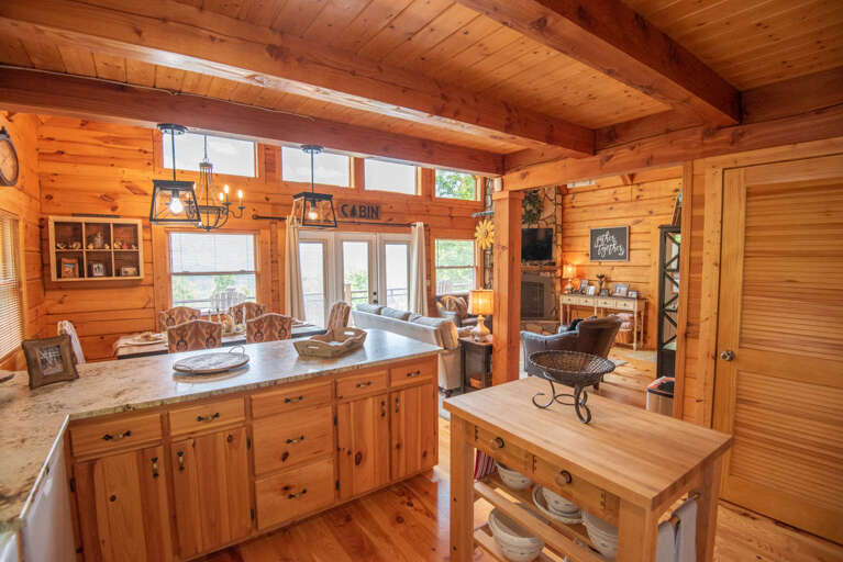 Cook and still be a part of everything...