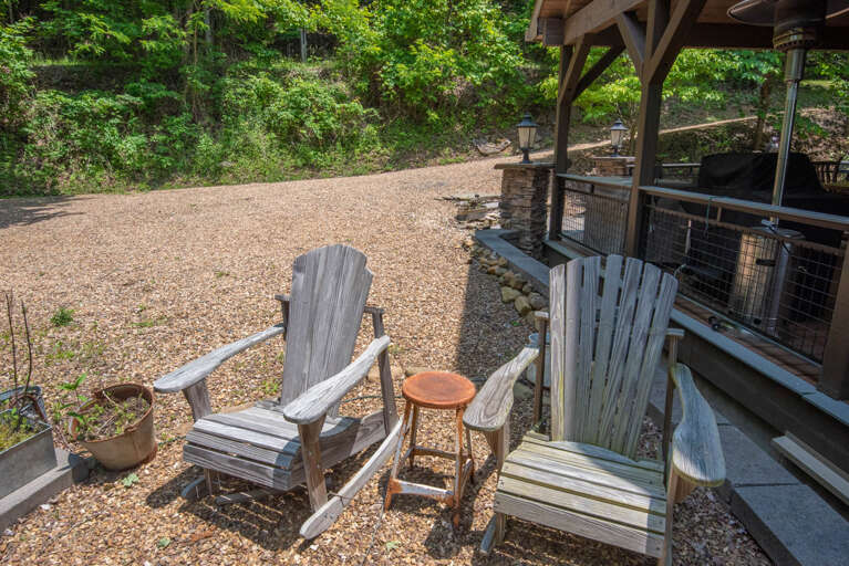 Enjoy coffee or a glass of wine...