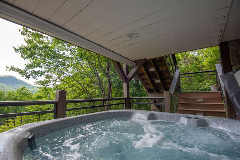 Your private hot tub...