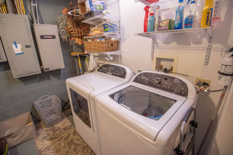 Washer and Dryer for your convenience...