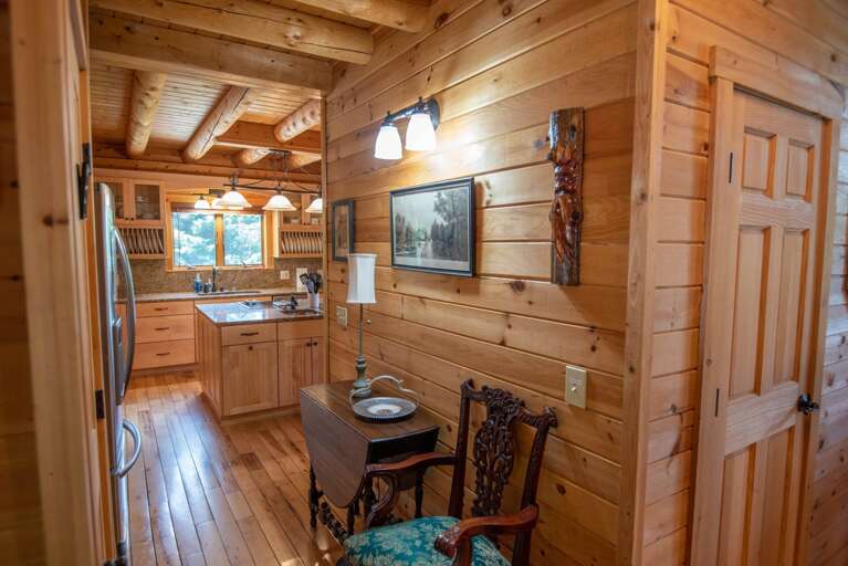 Around the corner to your gourmet kitchen...