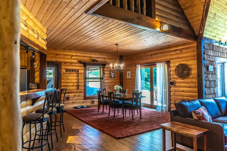 Dining space adjacent to your kitchen...