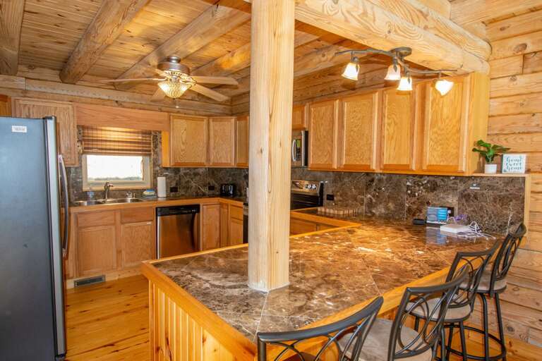 With added seating...