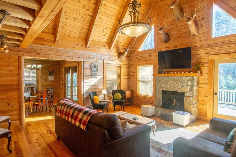 The log cabin feel you desire...