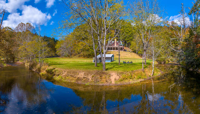 River Song Retreat on Helton Creek in Grassy Creek NC!