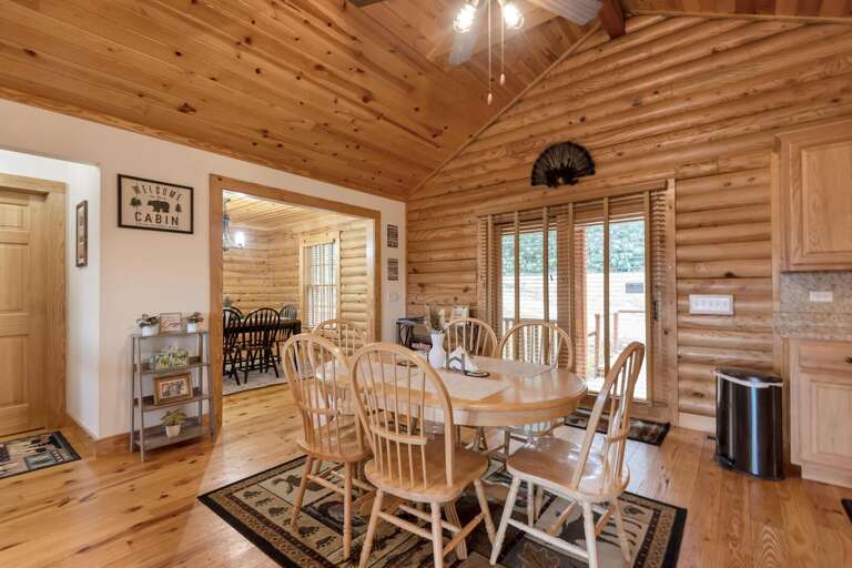 More dining space...