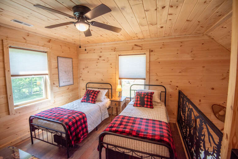 Two Twins loft bedroom...