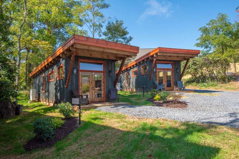 Come stay a mile from West Jefferson NC in one of our 7 Tiny cabins (shared grill)... Come stay a mile from West Jefferson NC in one of our 7 Tiny cabins (shared grill)...