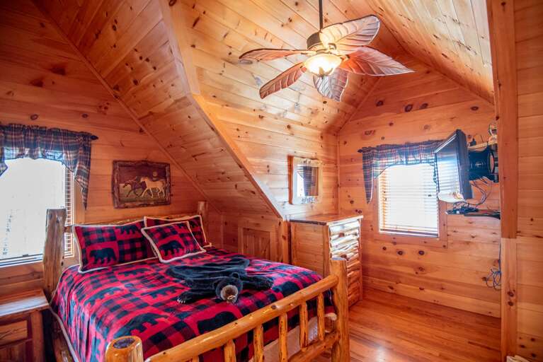 With dresser (to unpack and feel at home)...