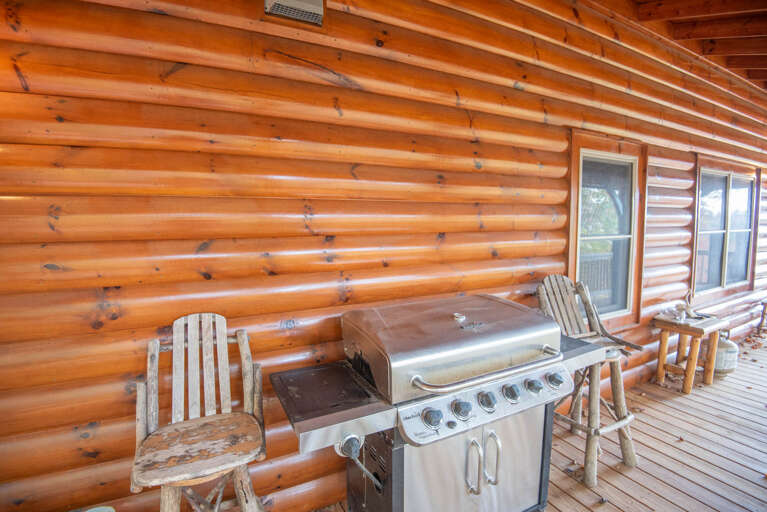 Gas grill (propane provided)...