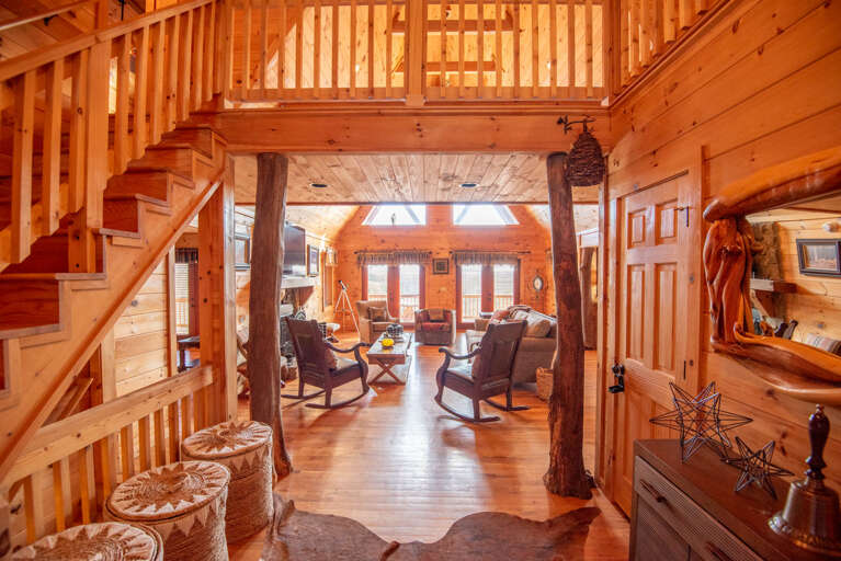 That log cabin feel you crave...