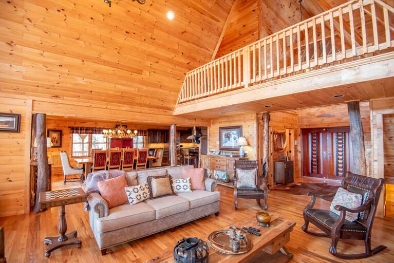 Open living to keep the family together...