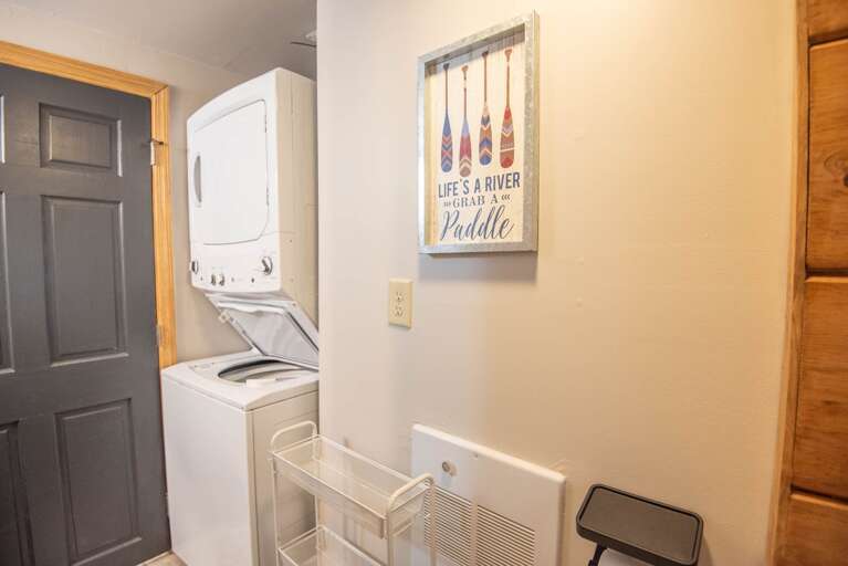 Washer/Dryer in bathroom...