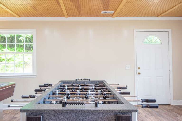 and finally, Foosball!