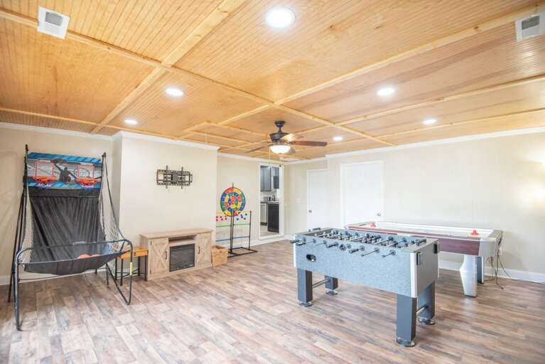 And finally, the game room!!!