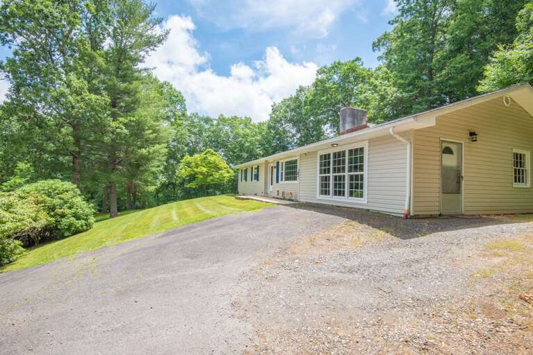 Plenty of parking space.