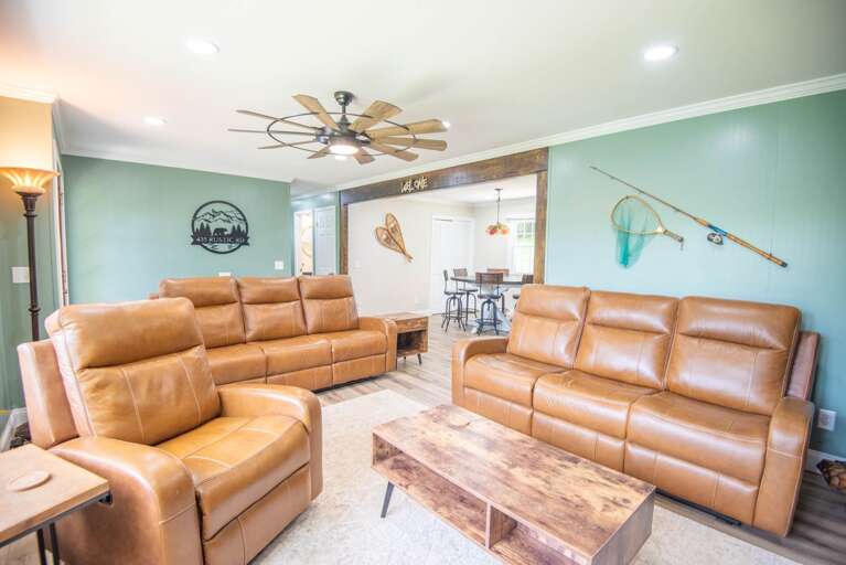 Plenty of seating for the whole family...