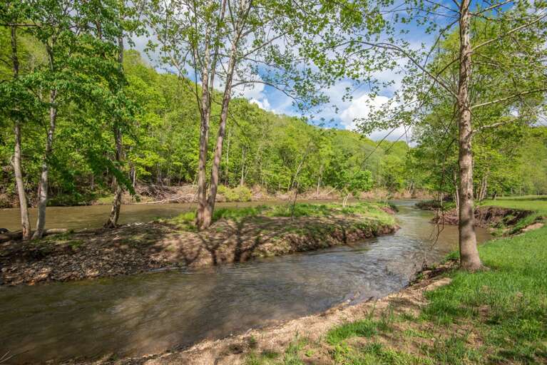 Easy river access...