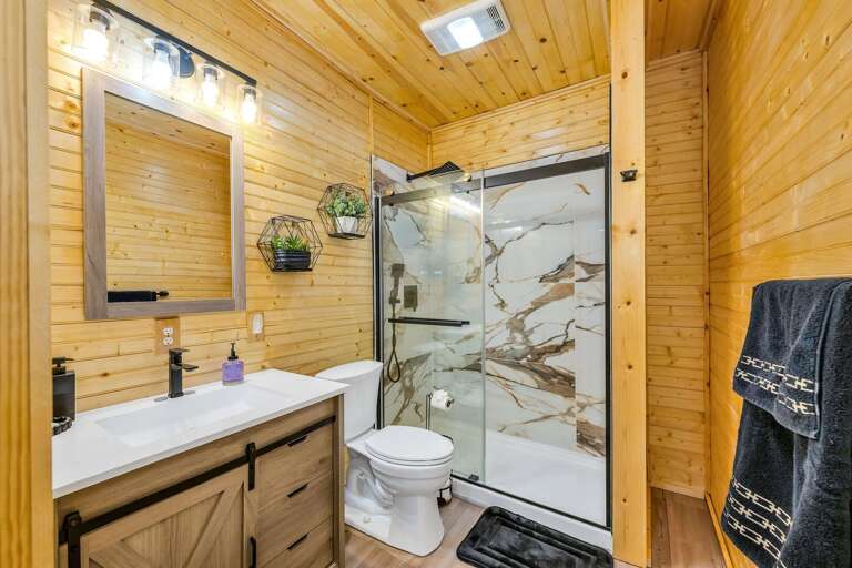 Downstairs bathroom...