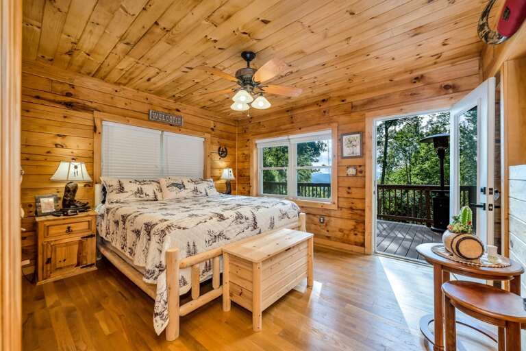 Primary suite on the main floor...