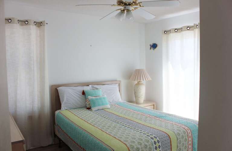 Bedroom 1 with Balcony Exit