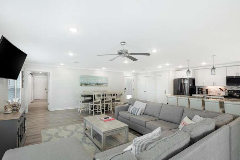 Open living room with plenty of seating