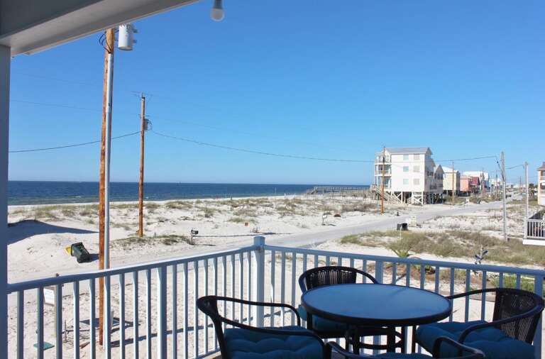 Unobstructed Gulf View with easy beach access