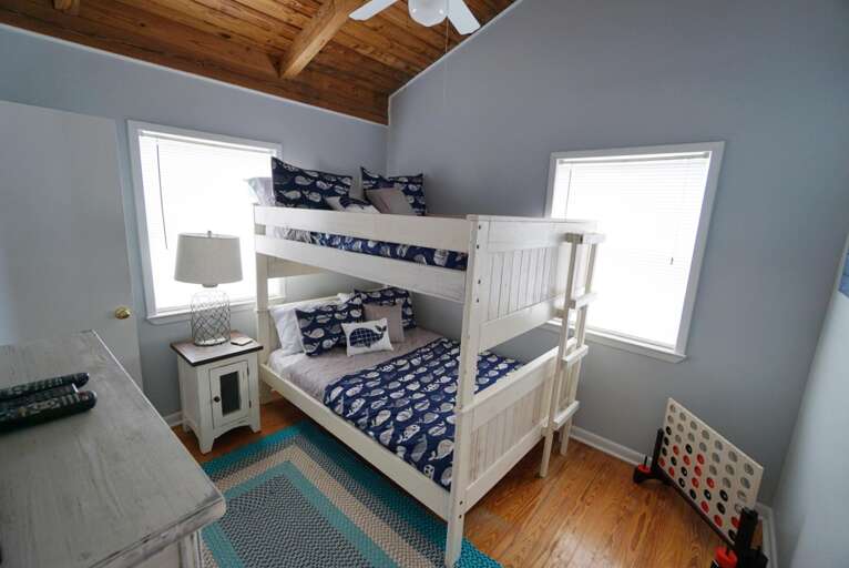 Bunk Room with Full Bunk Set