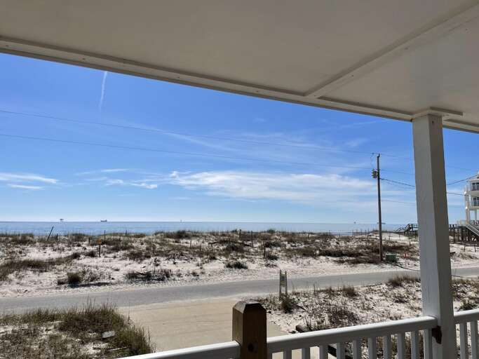 Unobstructed Gulf View with easy beach access