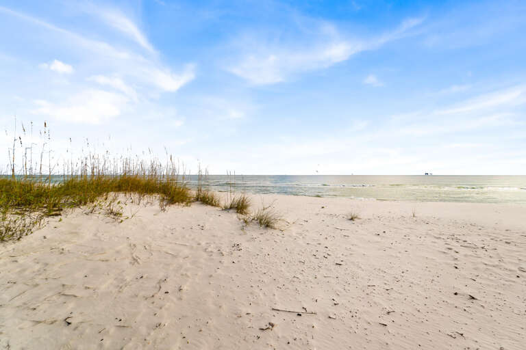 Secluded beaches in front of Salty Heir