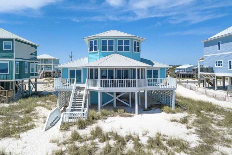 Sea Glass House 6 Bedrooms Gulf Shores, AL 16 Guests