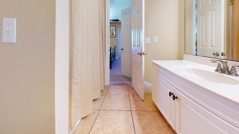 Second floor eastside master bathroom