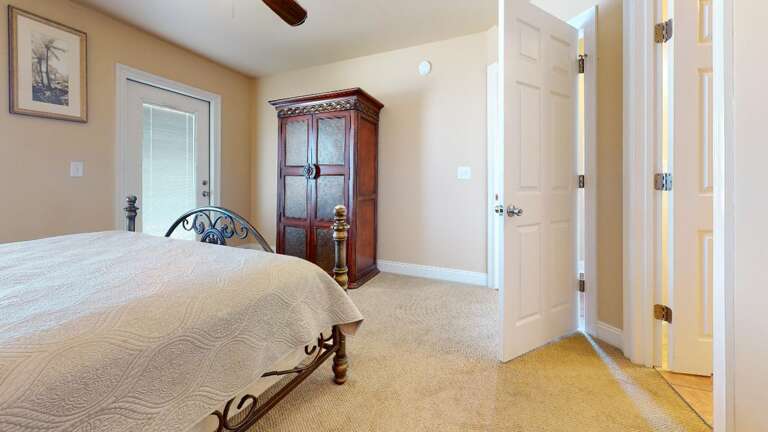 Second floor eastside master bedroom 