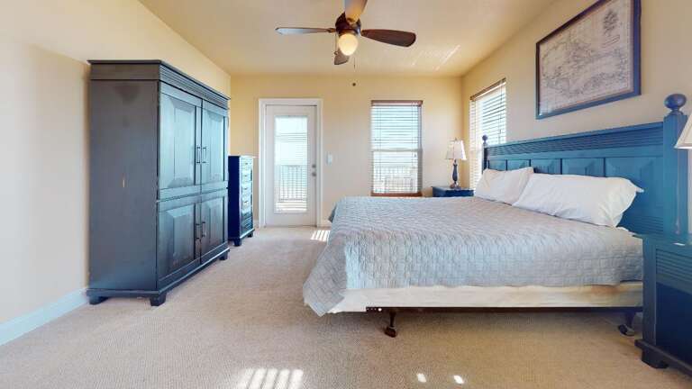 Second floor westside master bedroom 