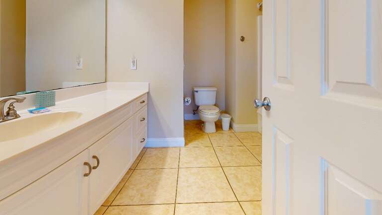 Second floor master bathroom