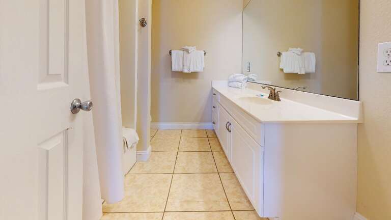 Second floor westside master bathroom