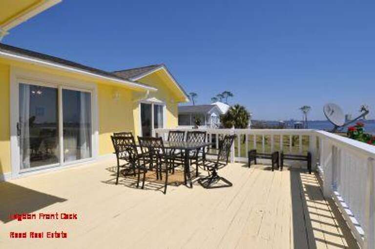 Lagoon Front Deck