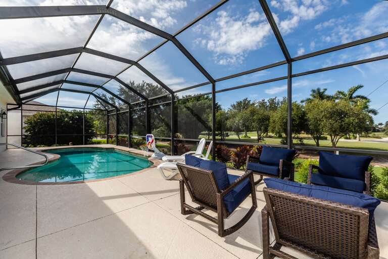 Outside sitting area