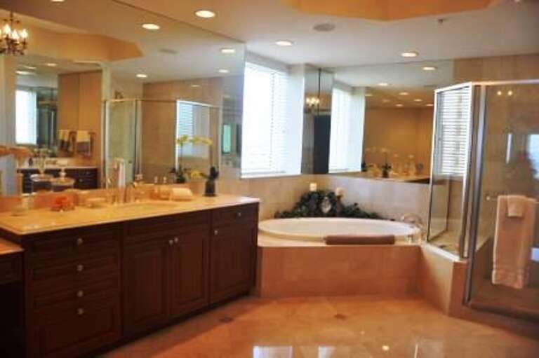 Master bathroom