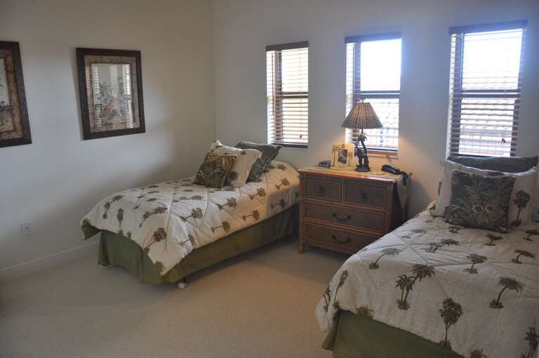 Guest Bedroom-Twins