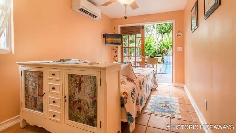 Rear Bedroom (Downstairs off Pool)